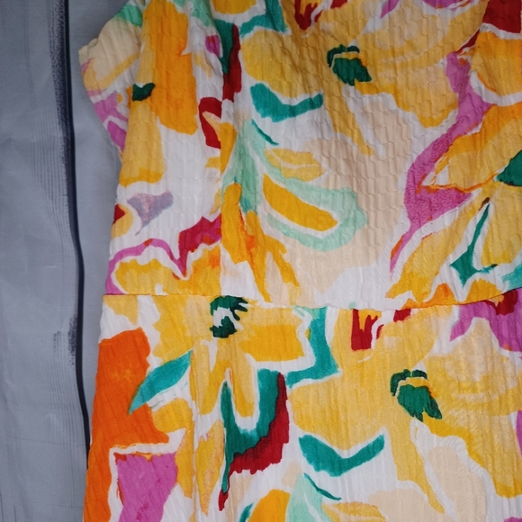 Lily Rose Floral Sundress with Spaghetti Straps - Picture 5 of 9